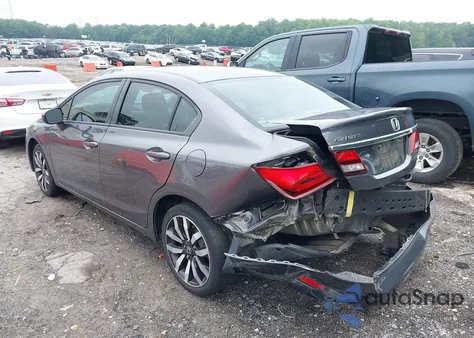 2015 Honda Civic Exl z USA, uszkodzony, nr VIN 19XFB2F96FE095329